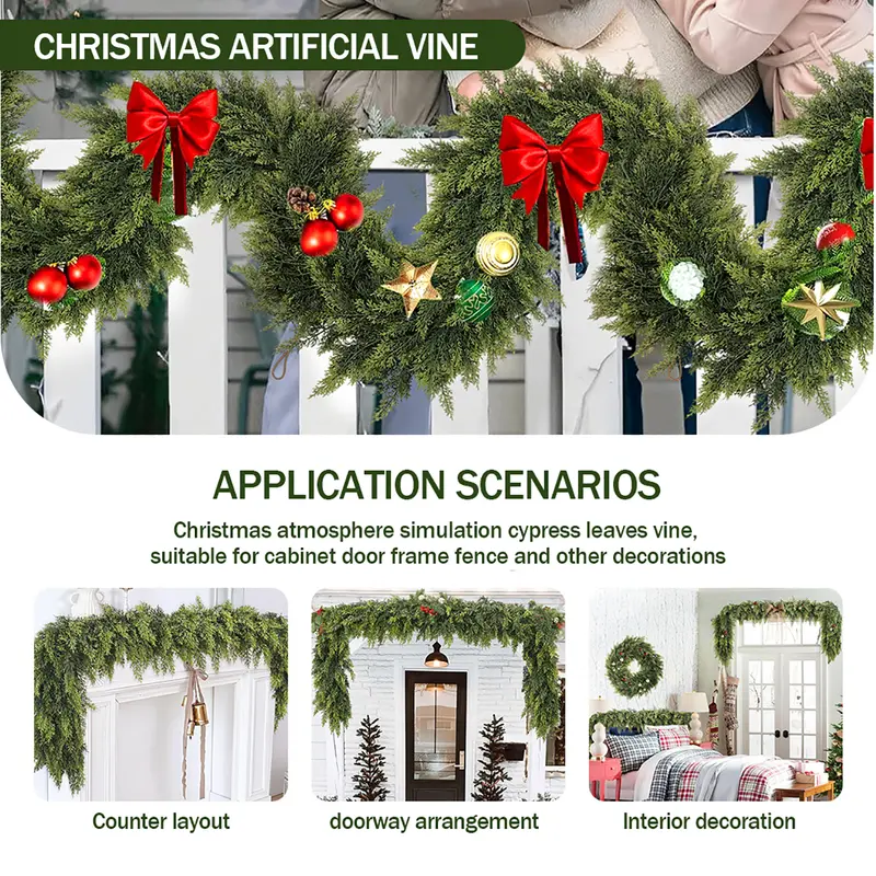 The Artisan Pine Garland - A Handmade Look, For a Magical Holiday + 50% OFF